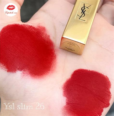 Son YSL Slim 26 Rouge Mirage 